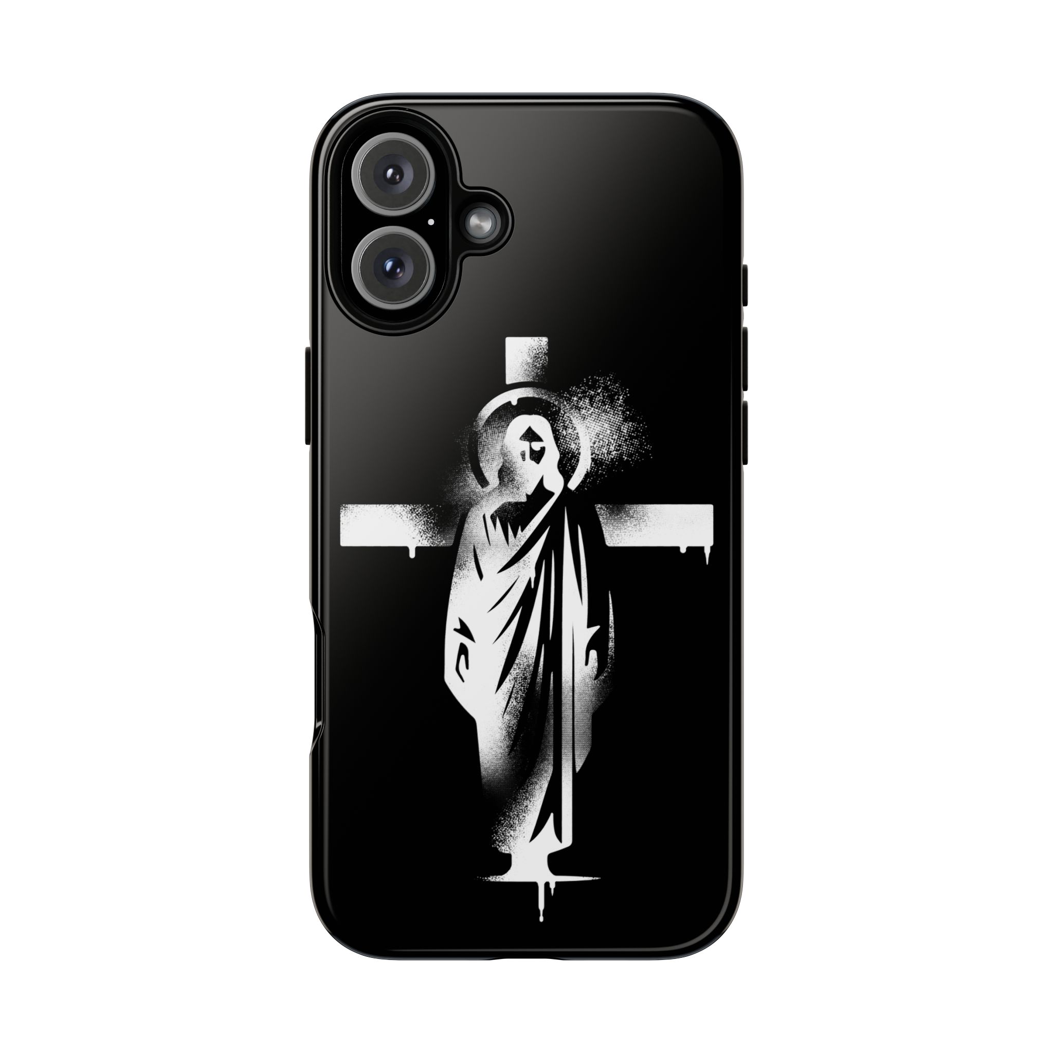 "Jesus" Phone Case – Black - Image 75