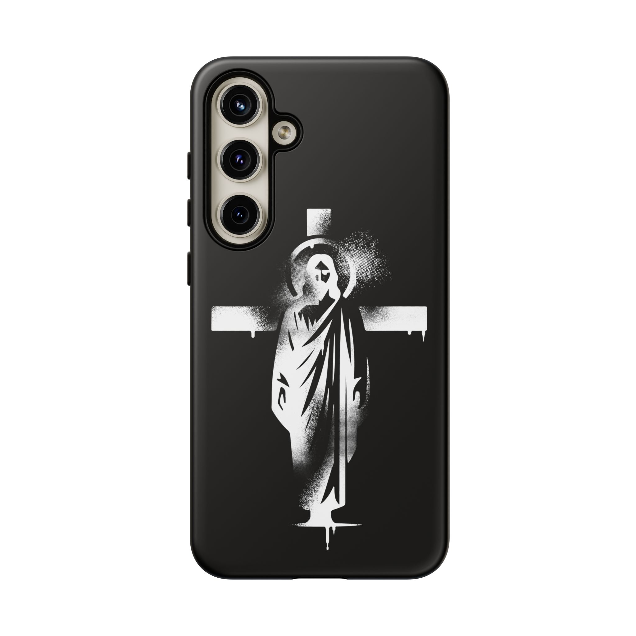 "Jesus" Phone Case – Black - Image 72