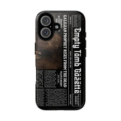 “Empty Tomb” Phone Case - Black
