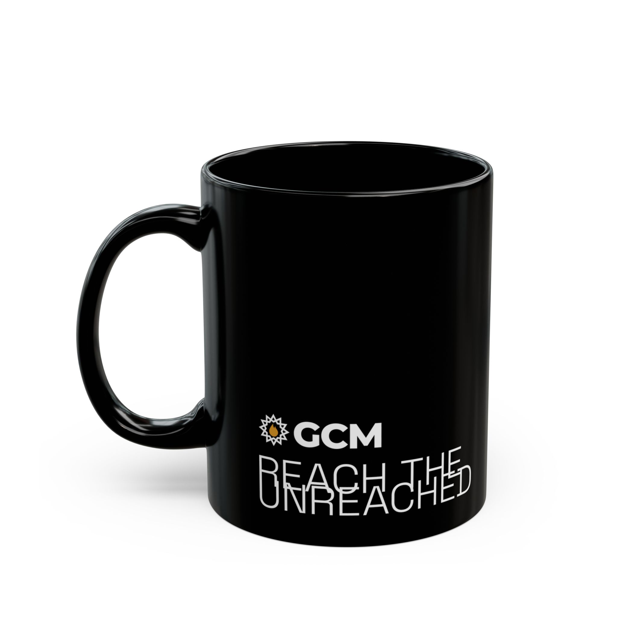 Reach The Unreached Black Mug - Image 3