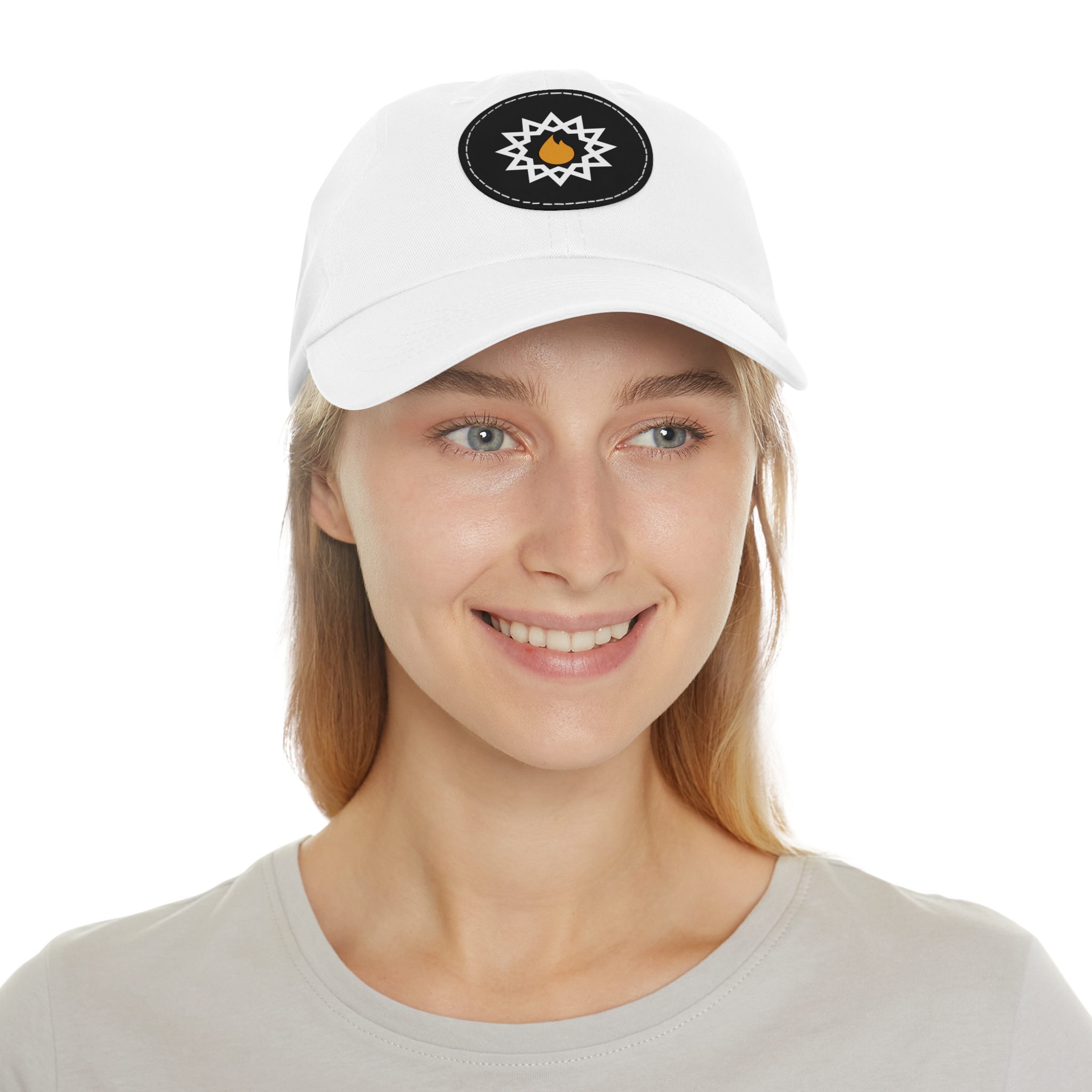 GCM Leather Patch Cap D1 - Image 8