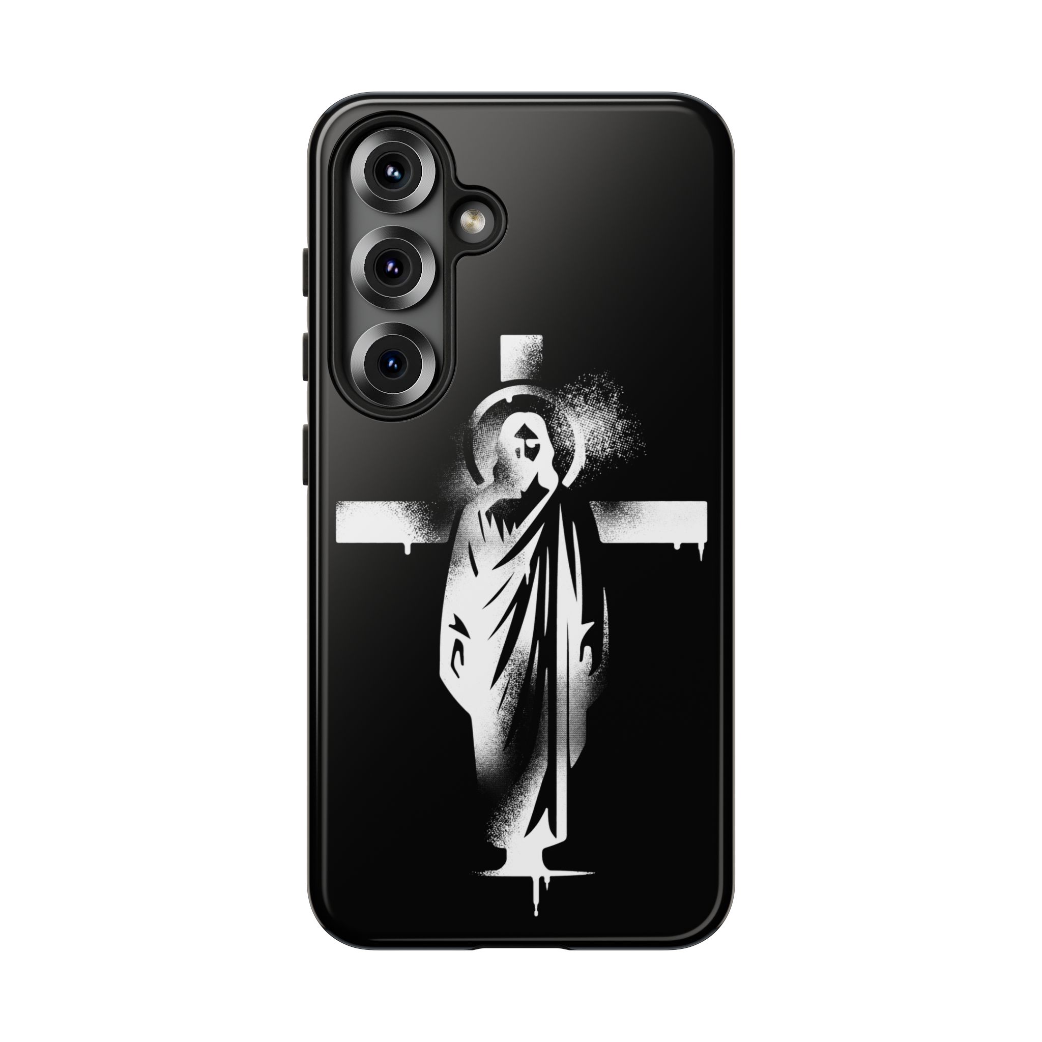 "Jesus" Phone Case – Black - Image 83