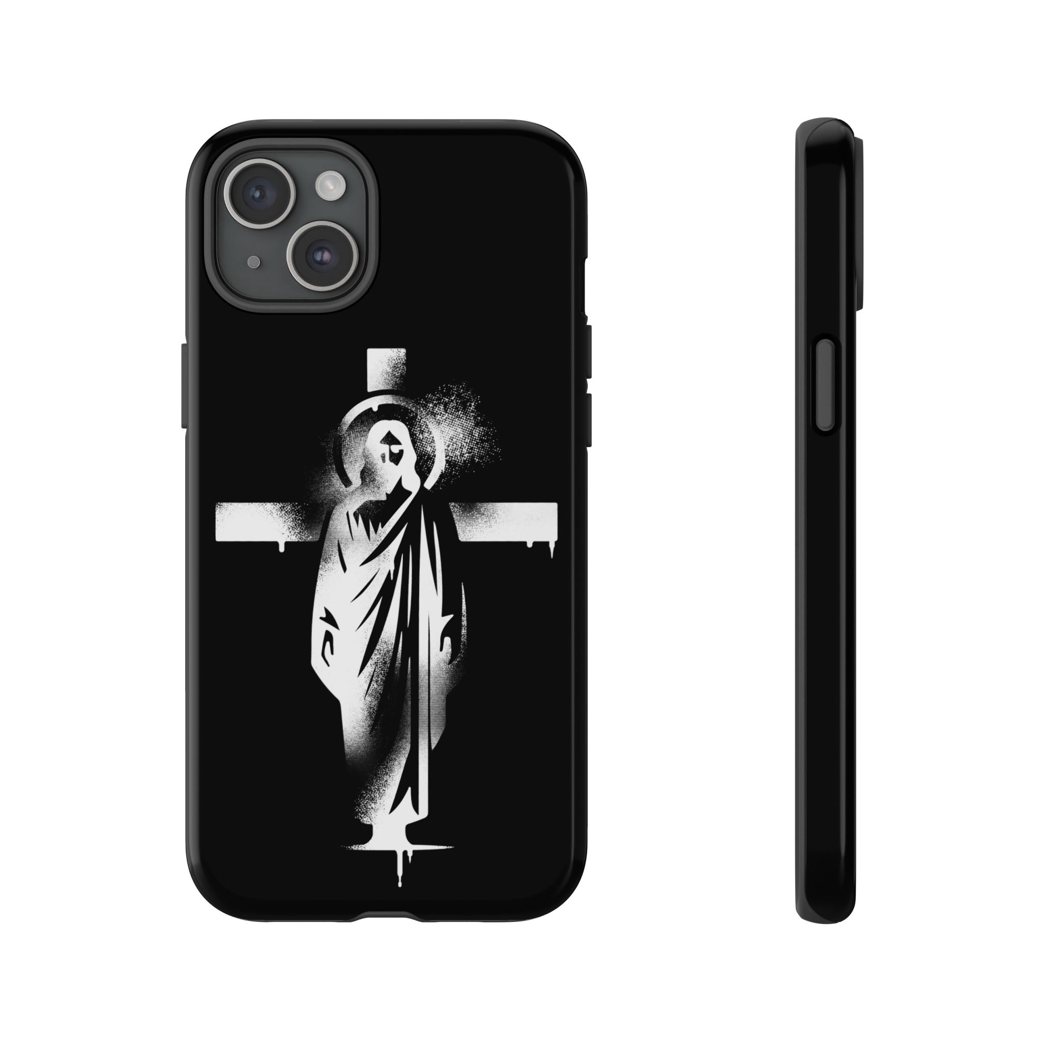 "Jesus" Phone Case – Black - Image 63