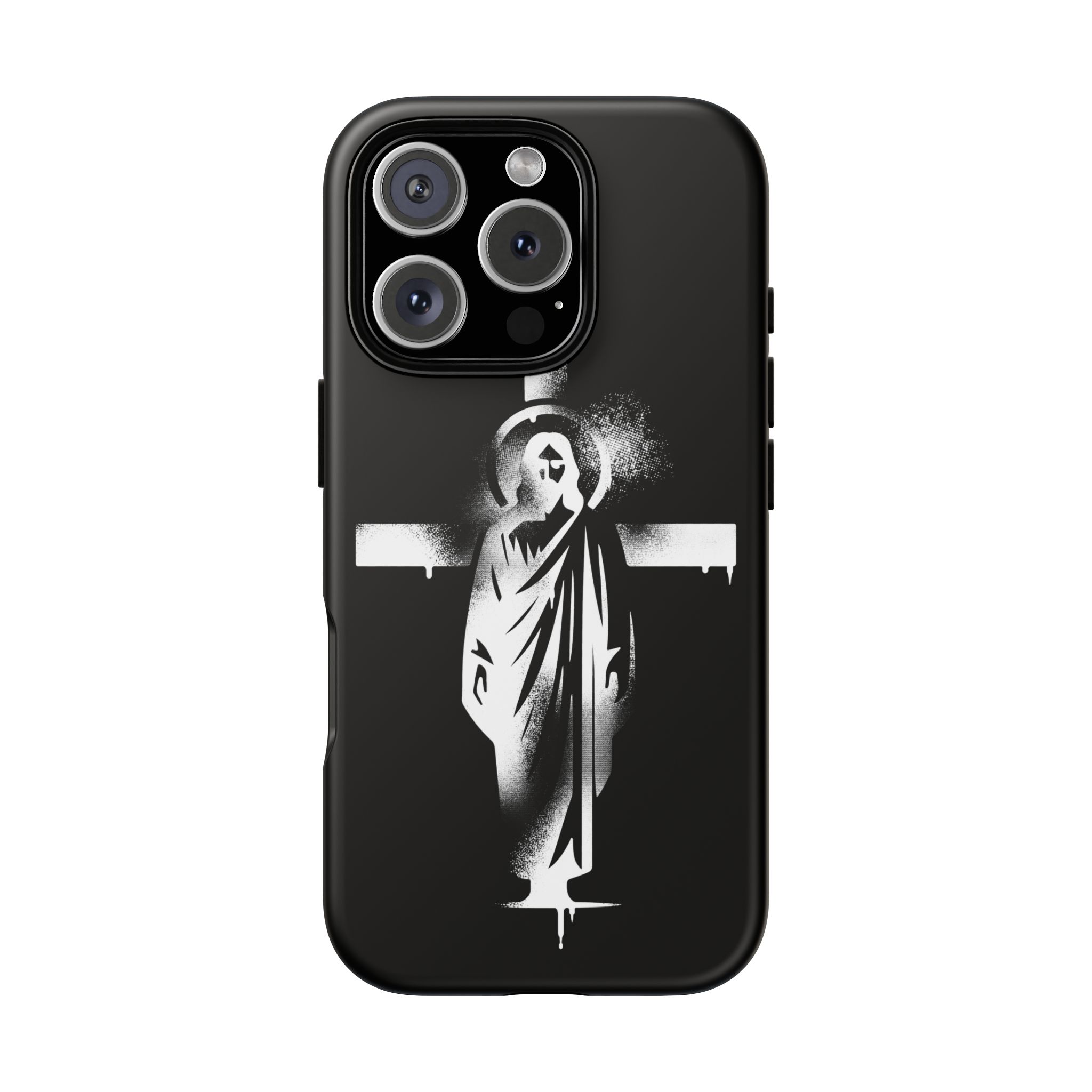 "Jesus" Phone Case – Black - Image 78