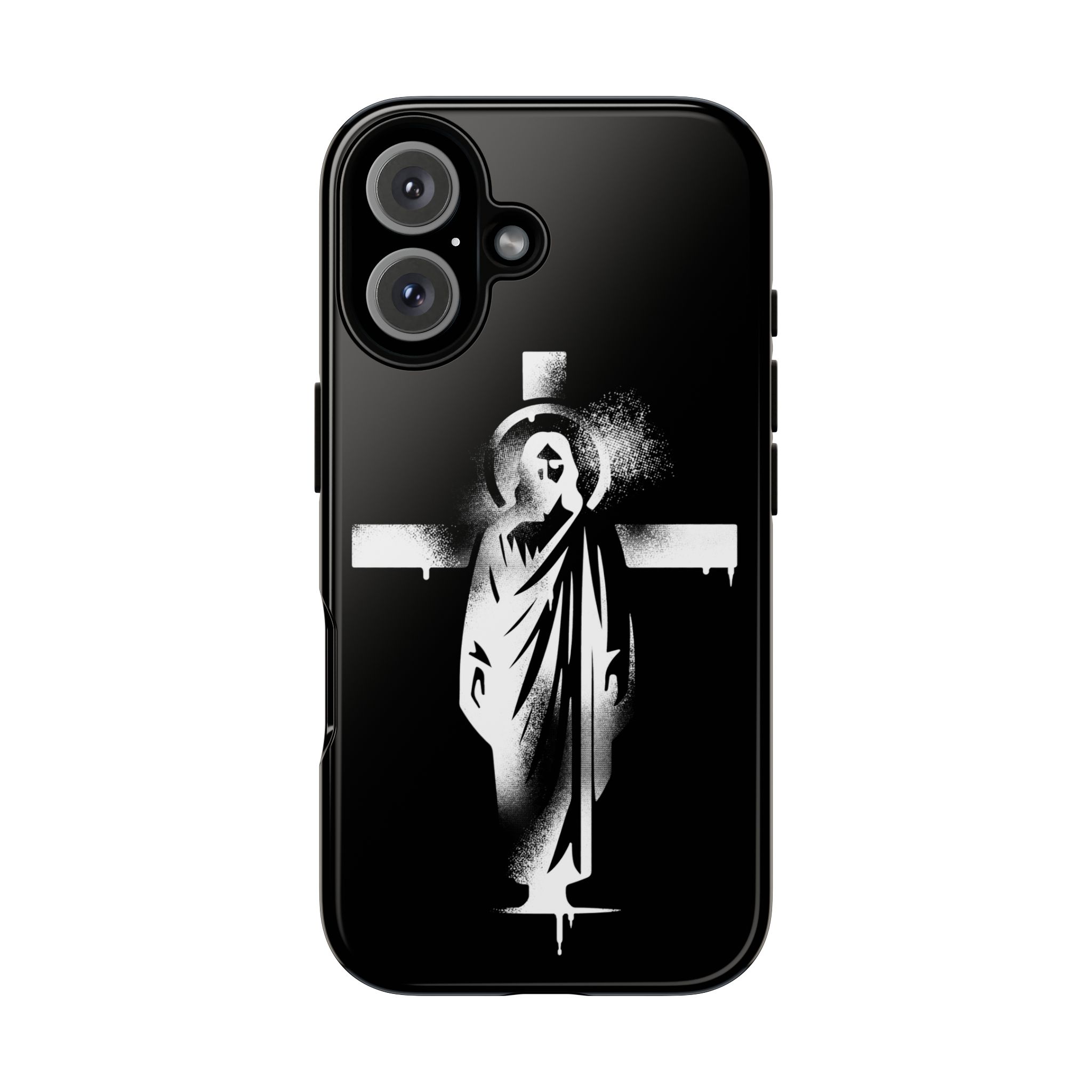 "Jesus" Phone Case – Black